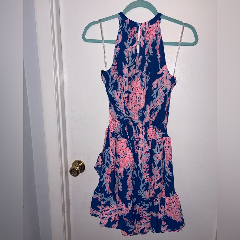 Lilly Pulitzer | Women’s 0 | NWT | Mini  | Blue Coral | Vibrant | Colorful - Picture 11 of 16